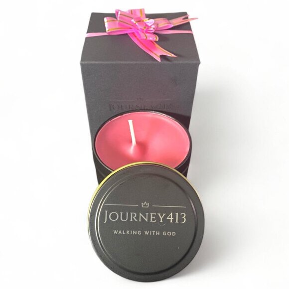 NEW! JOURNEY413 SCENTED SM CANDLE -COTTON CANDY LIMITED EDITION - SEALED 1 (PC) - Picture 3 of 9